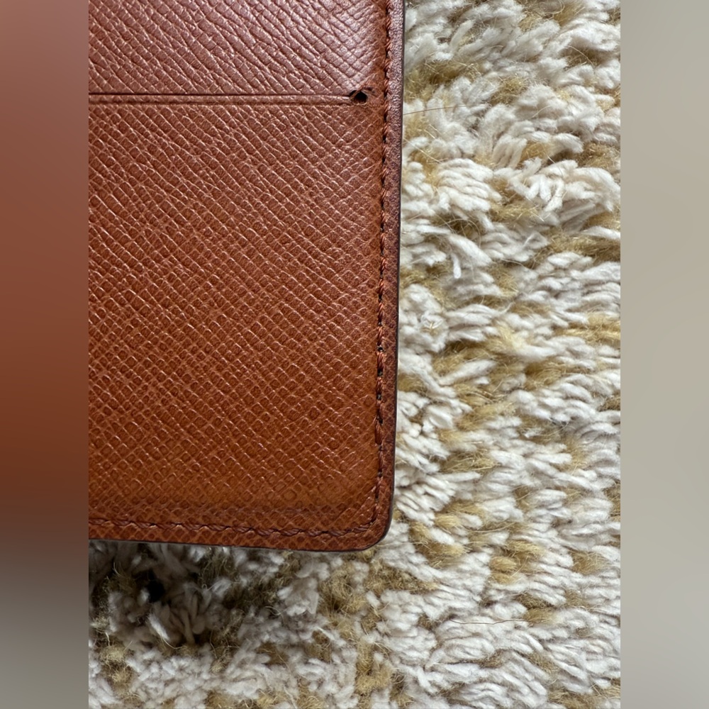 Louis Vuitton Brown Textured Leather Accessory - Picture 9 of 16